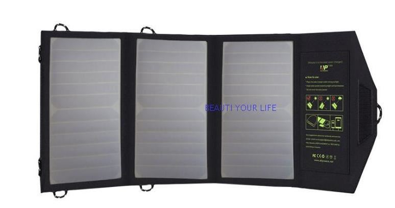 Solar Panels Portable Foldable Waterproof Dual 5V/2.1A USB Solar Panel Charger