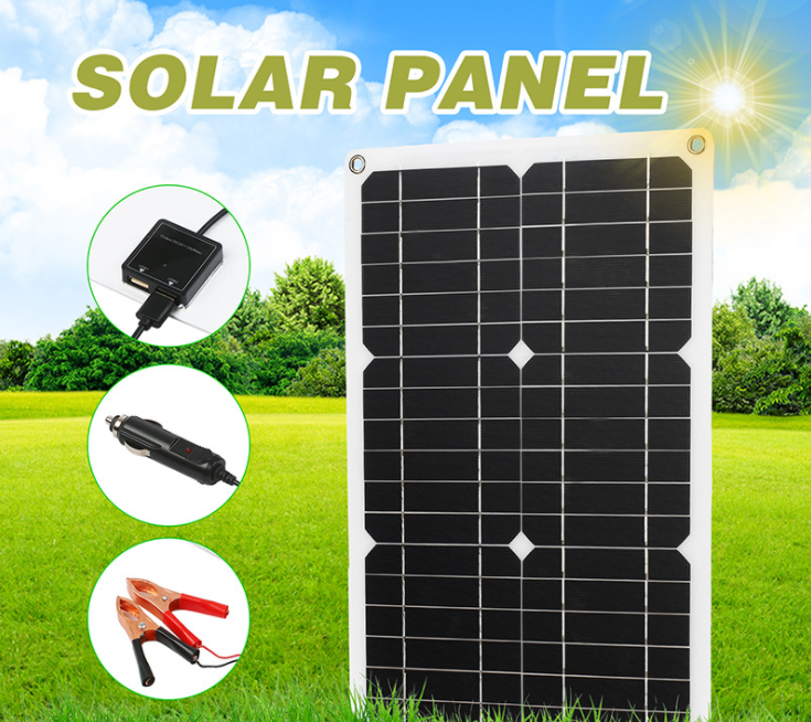 Monocrystalline solar panels