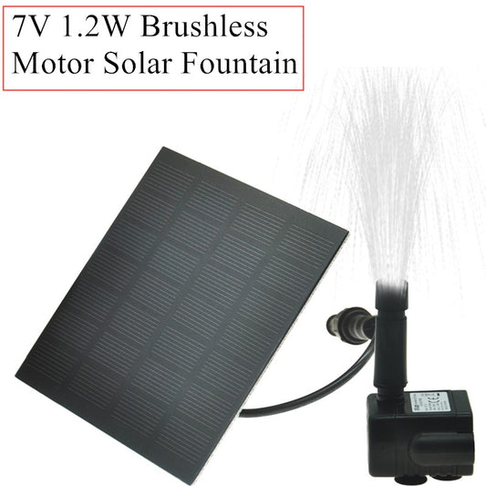 Solar Power Floating Fountain  Square Solar Panel Water Pump