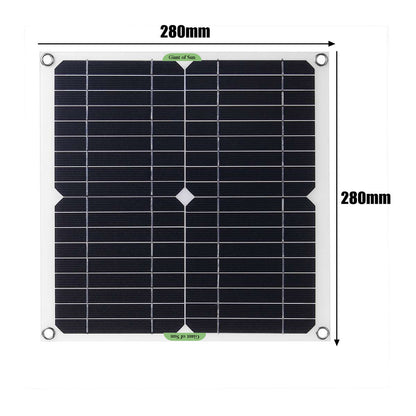 Kit de panel solar de 200W Cargador de batería de 12V