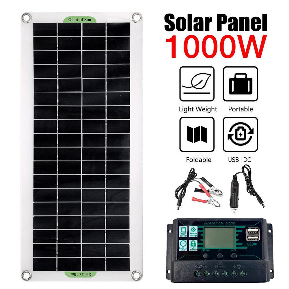 Conjunto de paneles solares 12V1000W