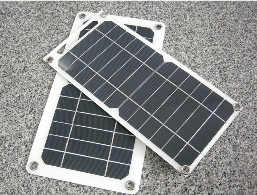 Panell solar semiflexible 5V6W monocristal fotovoltaic d'alta eficiència