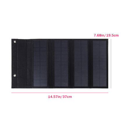 Bossa plegable amb panell solar exterior