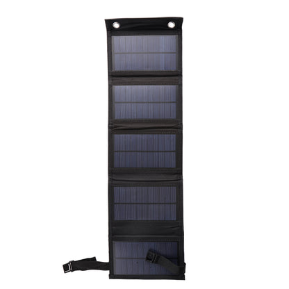 Panel solar plegable portátil para viajes al aire libre