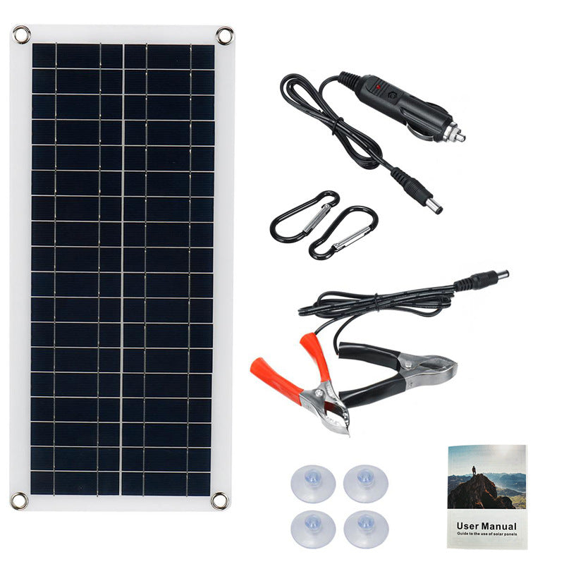 Solar Panel Kit Controller Portable Car