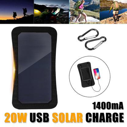 Portable Solar Charging Pack Outdoor Power Generation Panel