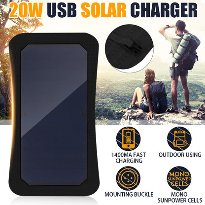 Portable Solar Charging Pack Outdoor Power Generation Panel