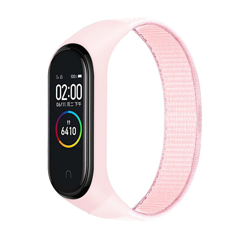 Pulsera para mi band 5 6 Correa Nylon Sport loop reloj Cinturón pulsera correa Miband correa Pulsera para xiaomi Mi band 4 3 Pulsera