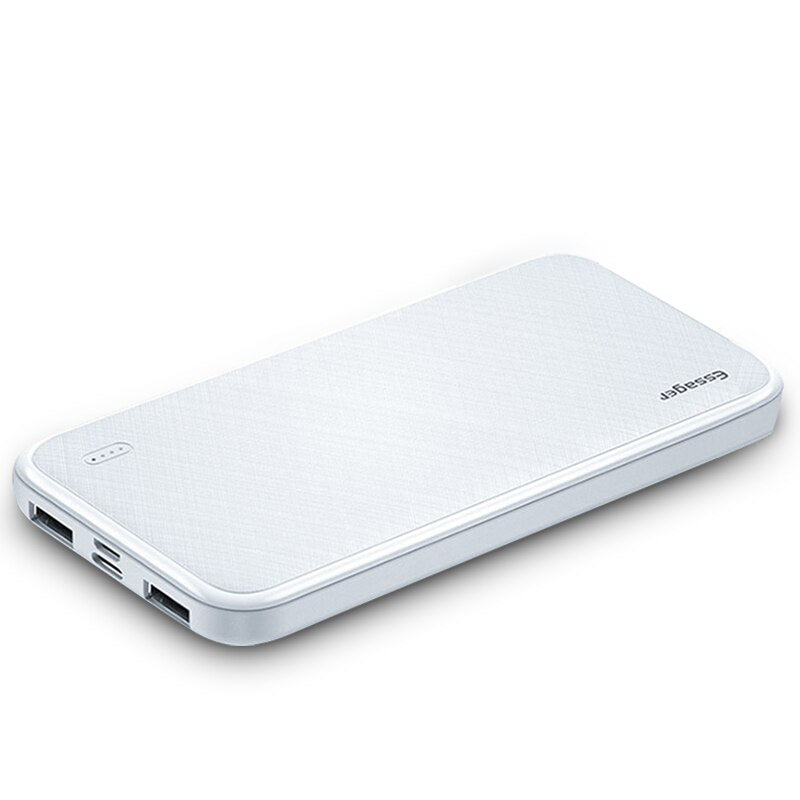 Essager 10000 mAh Power Bank de càrrega portàtil Paquet de carregador de bateria externa 10000 mAh Powerbank per a iPhone Xiaomi mi PoverBank