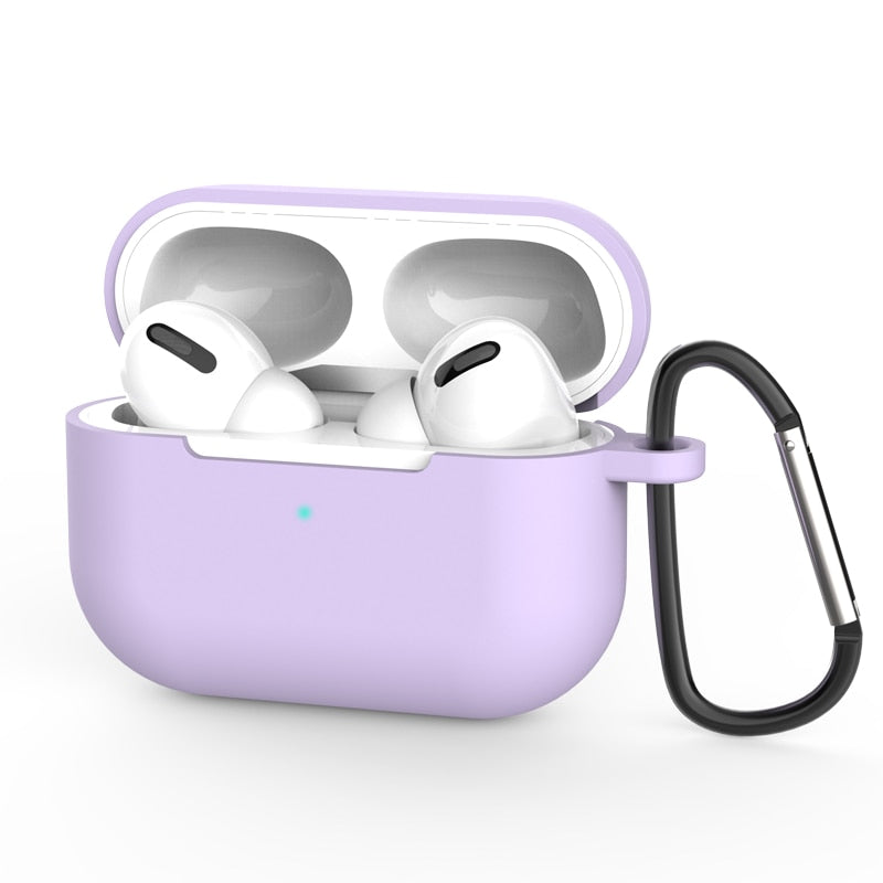 Funda de silicona per a Apple Airpods Pro Funda adhesiva Funda Bluetooth per a Airpod 3 per a Air Pods Pro Accessoris per a auriculars pell