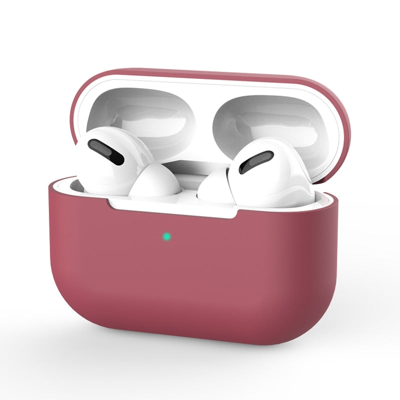 Funda de silicona per a Apple Airpods Pro Funda adhesiva Funda Bluetooth per a Airpod 3 per a Air Pods Pro Accessoris per a auriculars pell