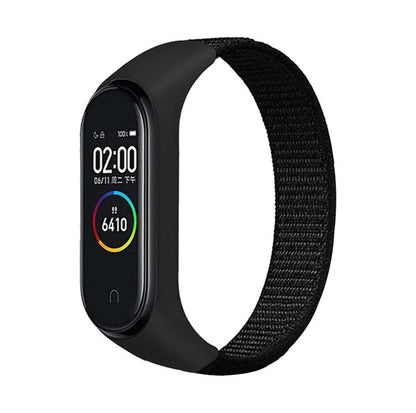 Pulsera para mi band 5 6 Correa Nylon Sport loop reloj Cinturón pulsera correa Miband correa Pulsera para xiaomi Mi band 4 3 Pulsera