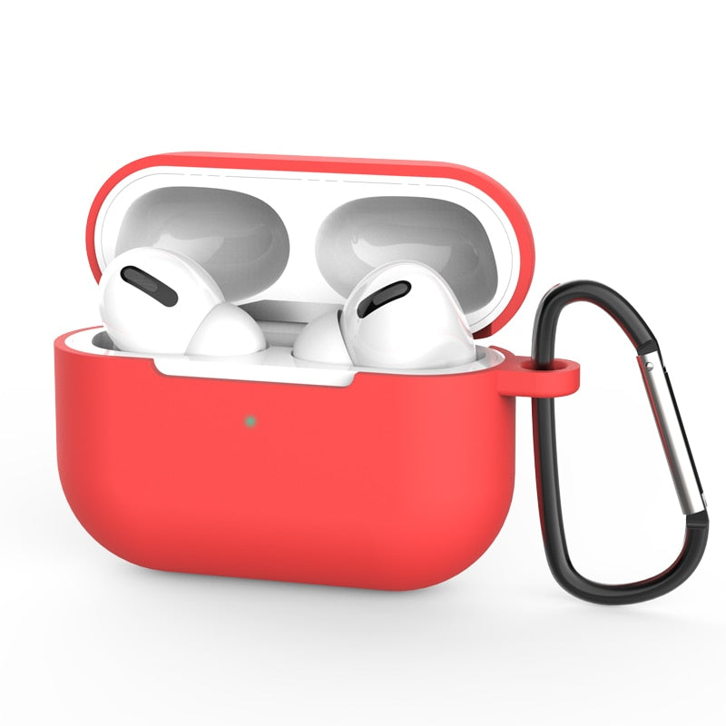 Funda de silicona para apple Airpods Pro, funda adhesiva con Bluetooth para airpod 3, para Air Pods Pro, accesorios para auriculares, piel