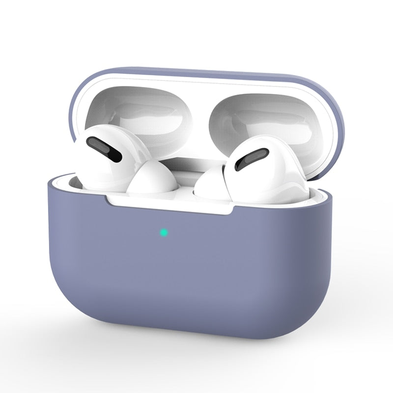 Funda de silicona para apple Airpods Pro, funda adhesiva con Bluetooth para airpod 3, para Air Pods Pro, accesorios para auriculares, piel