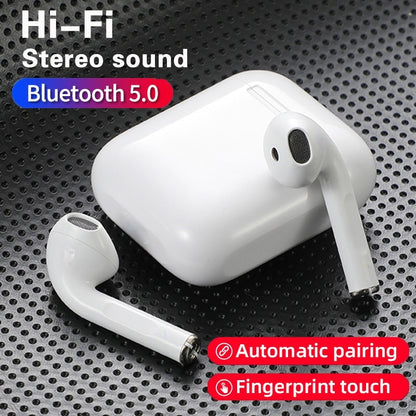 Auriculars estèreo sense fil Bluetooth 5.0 Auriculars amb caixa de càrrega per a telèfons intel·ligents iPhone Android Xiaomi