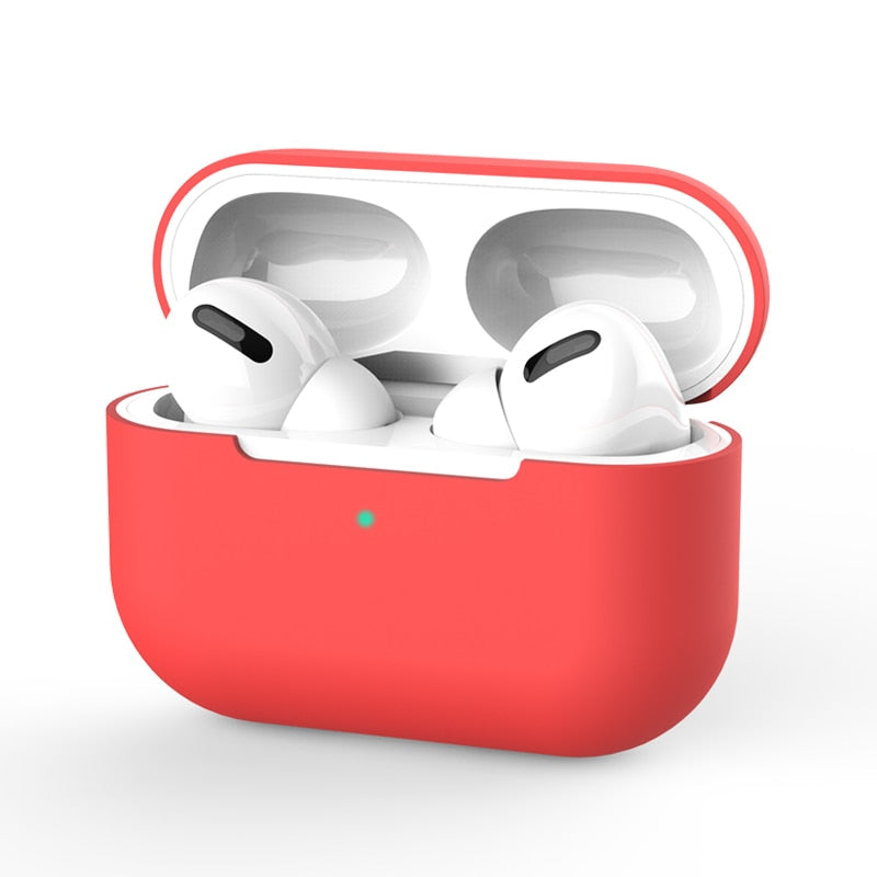 Funda de silicona per a Apple Airpods Pro Funda adhesiva Funda Bluetooth per a Airpod 3 per a Air Pods Pro Accessoris per a auriculars pell