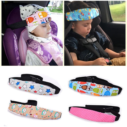 Asiento de coche para bebé infantil, soporte para la cabeza, cinturón de sujeción para niños, Corralitos ajustables para niños y niñas, posicionador para dormir, almohadas de seguridad para bebés