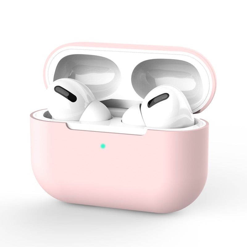 Funda de silicona per a Apple Airpods Pro Funda adhesiva Funda Bluetooth per a Airpod 3 per a Air Pods Pro Accessoris per a auriculars pell