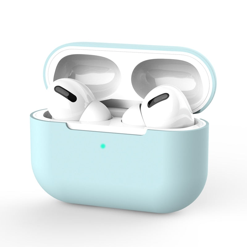 Funda de silicona per a Apple Airpods Pro Funda adhesiva Funda Bluetooth per a Airpod 3 per a Air Pods Pro Accessoris per a auriculars pell