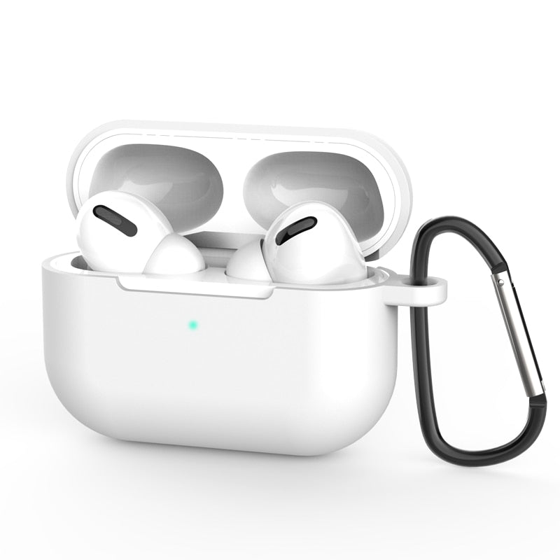 Funda de silicona per a Apple Airpods Pro Funda adhesiva Funda Bluetooth per a Airpod 3 per a Air Pods Pro Accessoris per a auriculars pell