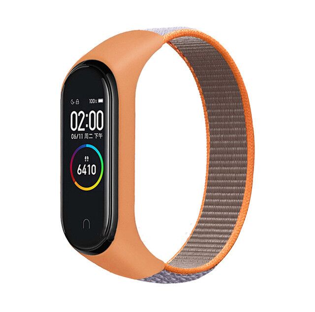 Polsera per a mi band 5 6 corretja rellotge de bucle esportiu de niló Cinturó corretja corretja Miband polsera per a xiaomi Mi band 4 3 polsera