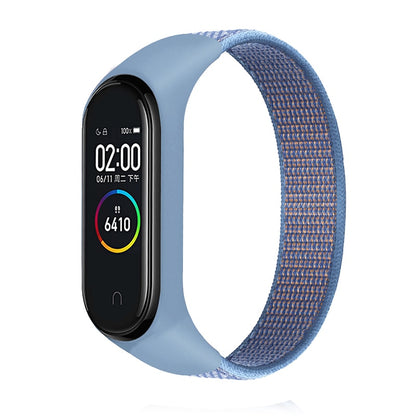 Pulsera para mi band 5 6 Correa Nylon Sport loop reloj Cinturón pulsera correa Miband correa Pulsera para xiaomi Mi band 4 3 Pulsera