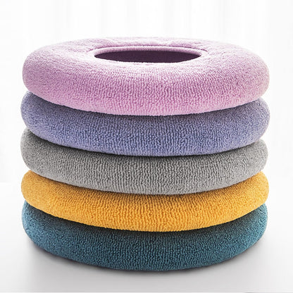 British Plug Toilet Seat Home Winter Thickened Fleece Heating Pad Winter Fleece-Lined Four Seasons Universal Waterproof Toilet