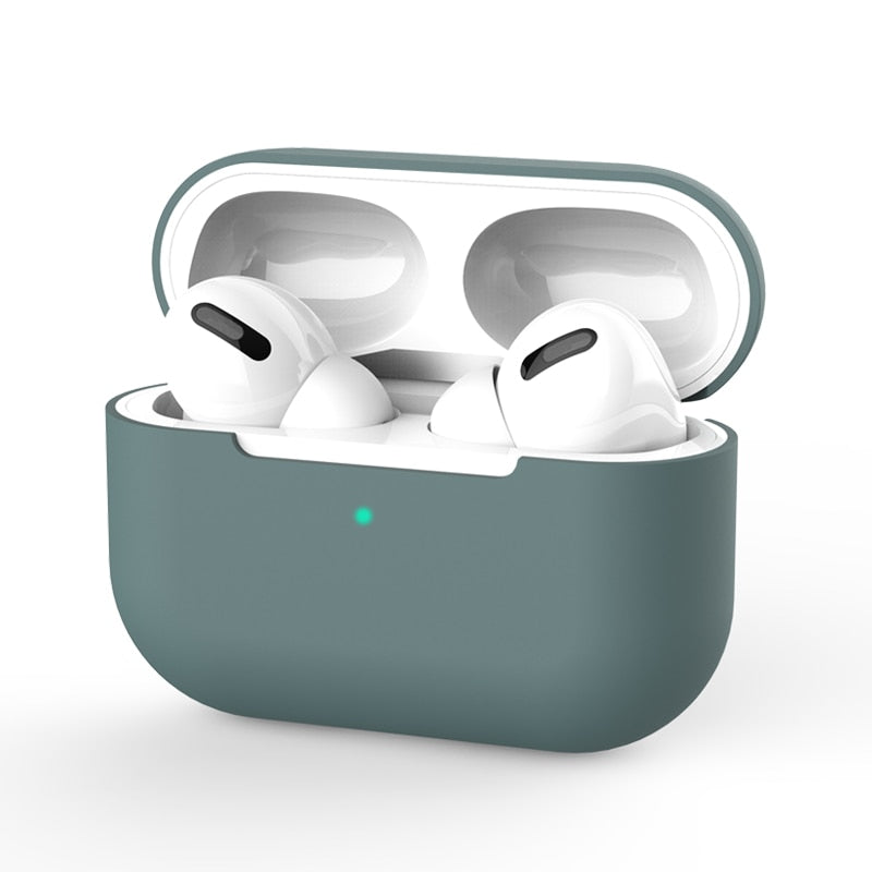 Funda de silicona para apple Airpods Pro, funda adhesiva con Bluetooth para airpod 3, para Air Pods Pro, accesorios para auriculares, piel