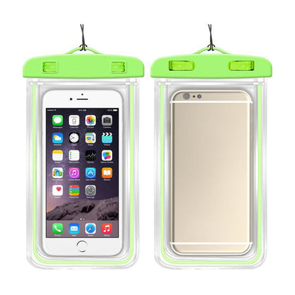 For 3-6 inches Mobile Phone Waterproof Bag Outdoor Waterproof Pouch Swimming Beach Dry Bag Case Cover Holder for Cell Phone