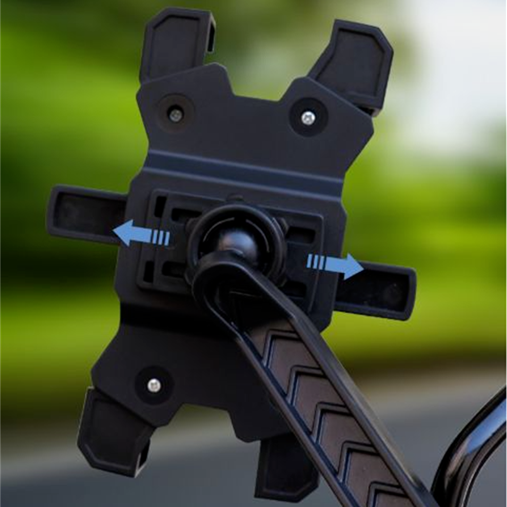 Bike Motor Phone Holder for 4.5-6.8inches Cell Phone Bicycle Motorcycle Bracket Handlebar Rearview Grip Universal Phone Support