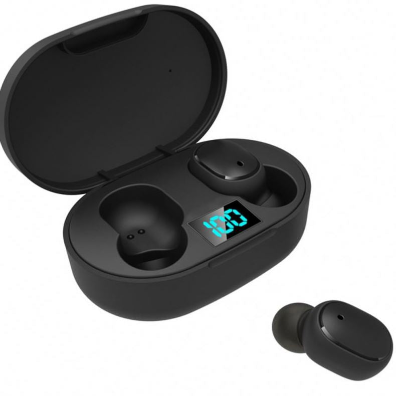 Nuevo E6s Pantalla digital inteligente Auricular Bluetooth Inalámbrico Deportes Mini Auricular Estéreo en la oreja