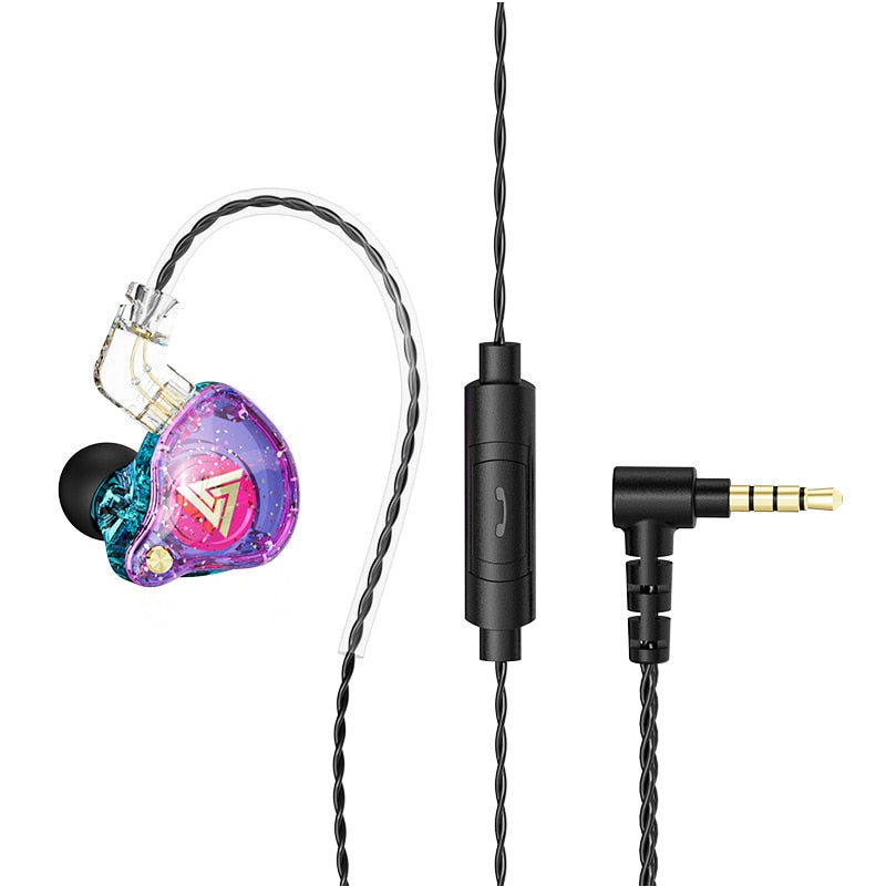 QKZ AK6 Pro Professional Genunie 3,5 mm Auriculars amb cable Auriculars in-ear Metal Heavy Bass Qualitat de so per a tauleta de telèfon mòbil