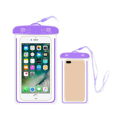 For 3-6 inches Mobile Phone Waterproof Bag Outdoor Waterproof Pouch Swimming Beach Dry Bag Case Cover Holder for Cell Phone