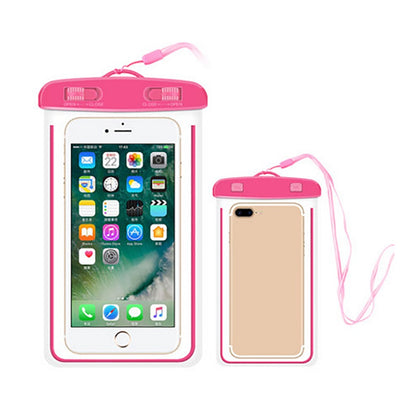 For 3-6 inches Mobile Phone Waterproof Bag Outdoor Waterproof Pouch Swimming Beach Dry Bag Case Cover Holder for Cell Phone