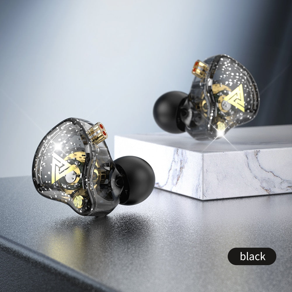 QKZ AK6 Pro Professional Genunie 3,5 mm Auriculars amb cable Auriculars in-ear Metal Heavy Bass Qualitat de so per a tauleta de telèfon mòbil