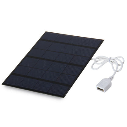 Carregador solar de 3,5 W 6 V Banc d'energia del panell solar