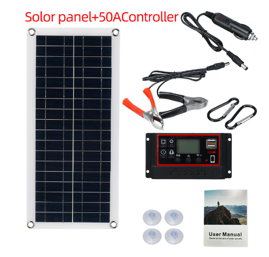 Controlador de kit de panel solar Coche portátil